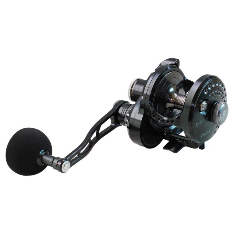 NEXT HD Overhead Jigging Reel Lever Drag - Black