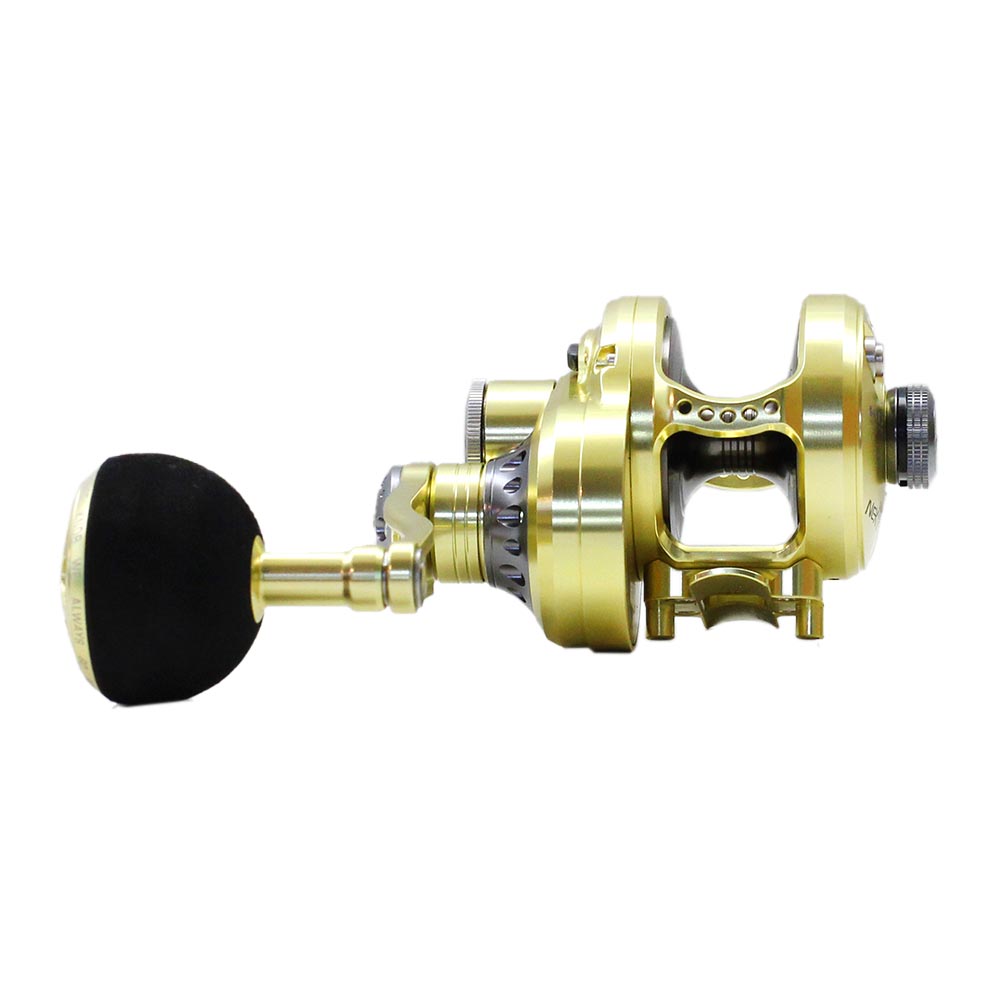 NEXT HD Overhead Jigging Reel Lever Drag - Gold - Image 3