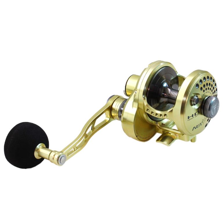 NEXT HD Overhead Jigging Reel Lever Drag - Gold