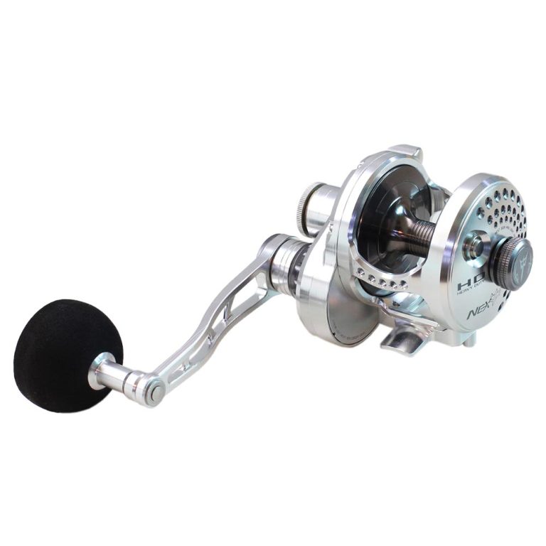 NEXT HD Overhead Jigging Reel Lever Drag - Silver
