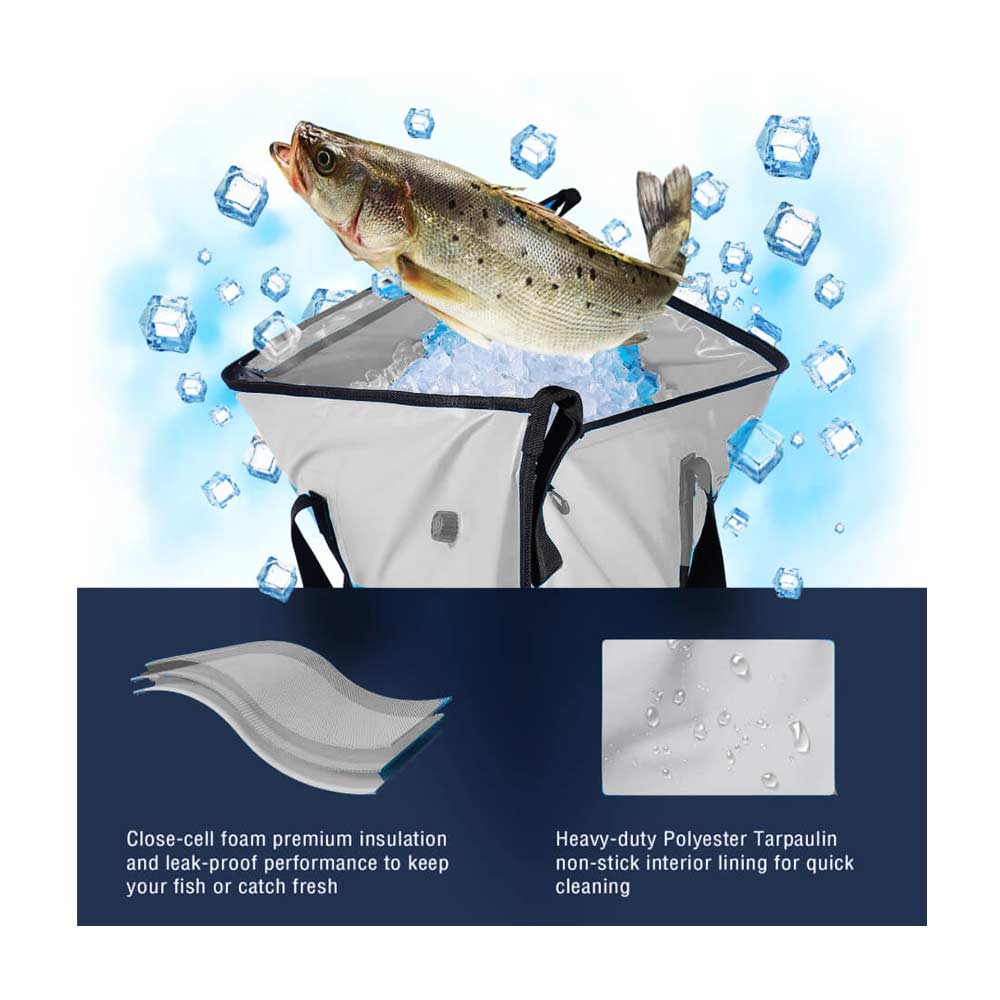 Buffalo Gear Flat Bottom Cooler Bag Τσάντα-Ψυγείο 100L - Image 9
