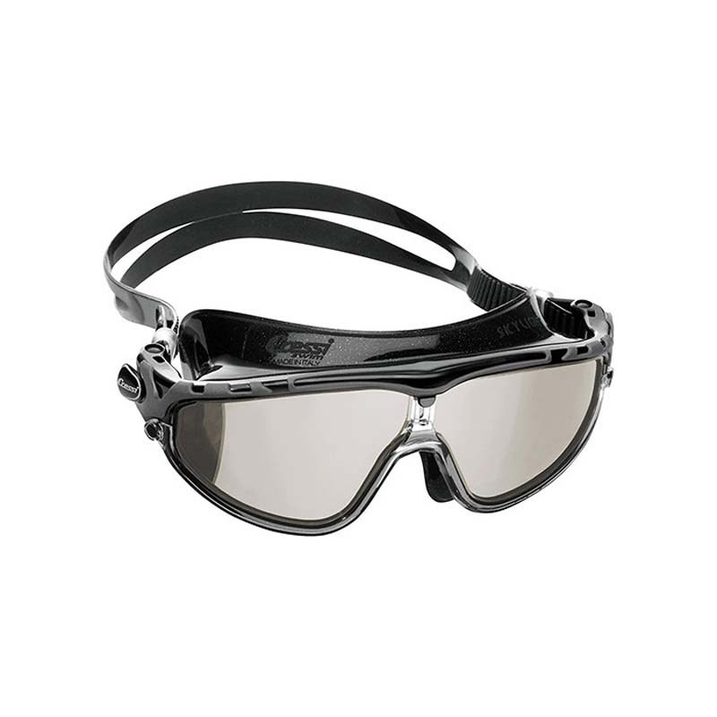 Cressi Skylight Swim Goggles Black/Frame Grey Mirrored Lens – Γυαλιά Κολύμβησης - bg