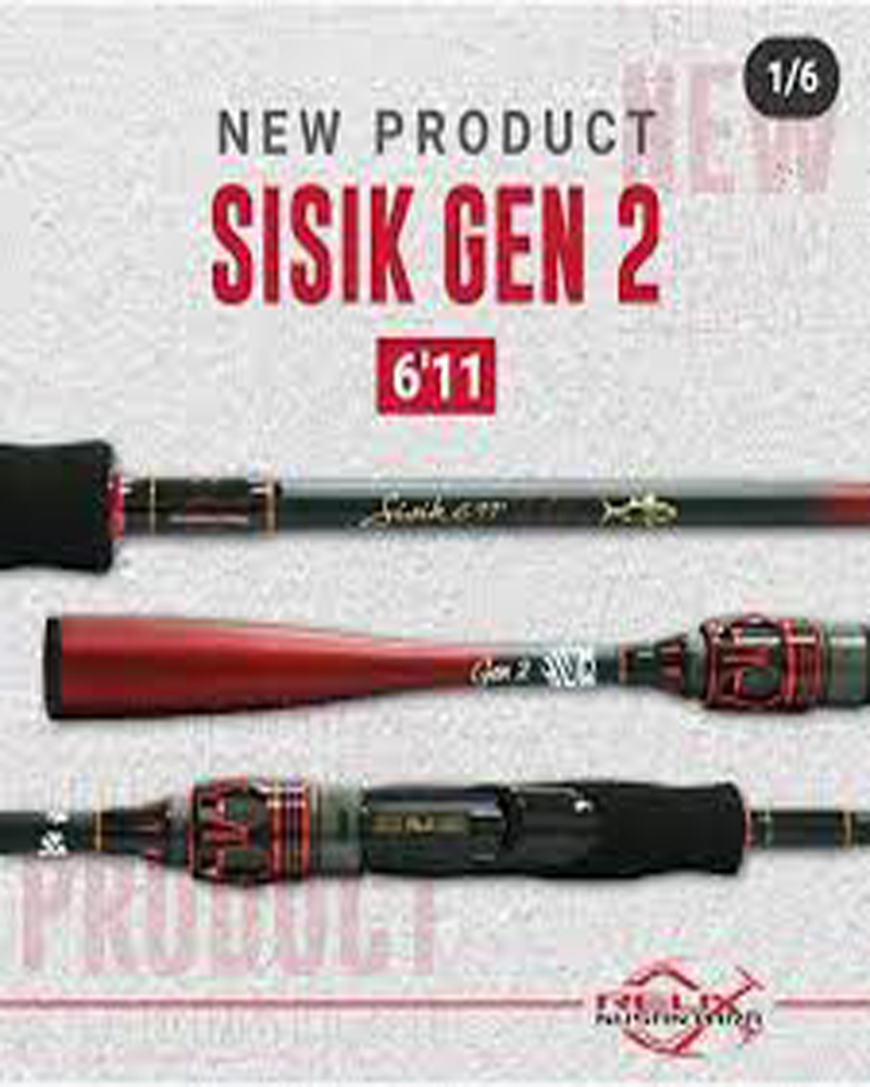 Relix Sisik 6’11” Gen2 UL 2-10GR - bg