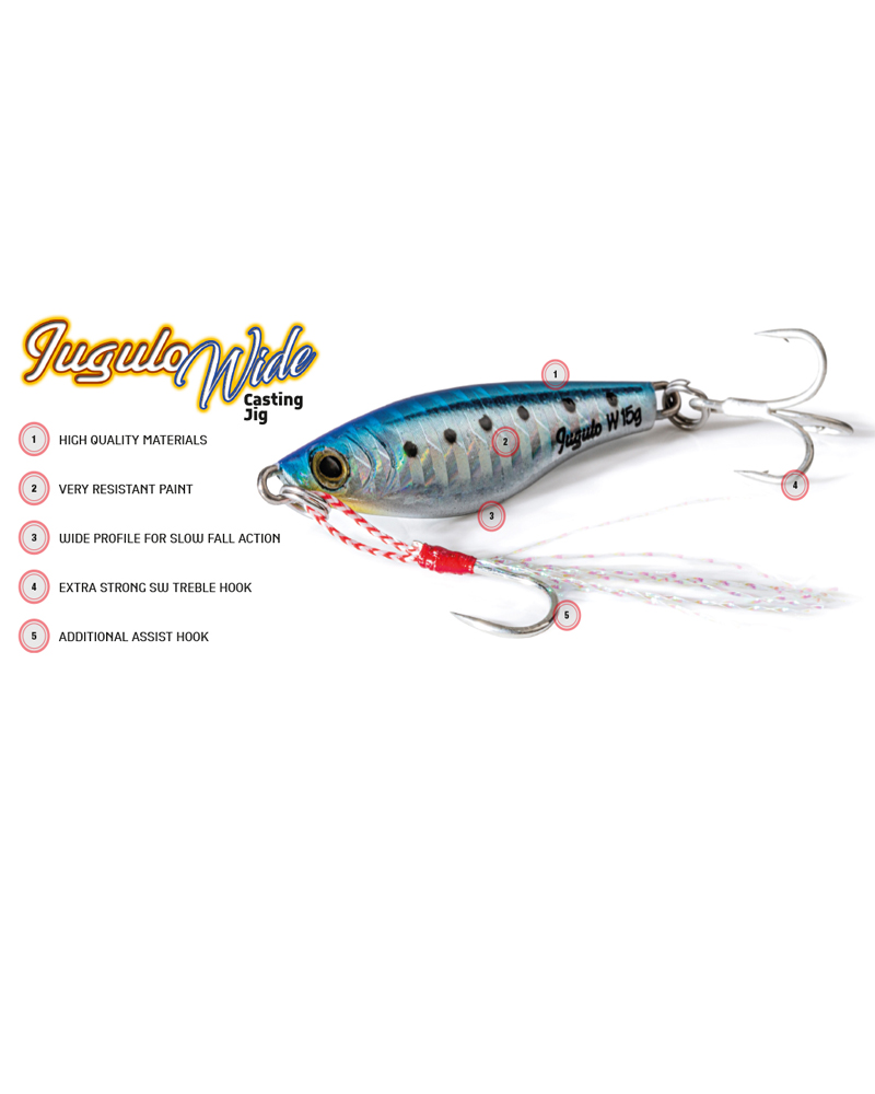 Jugulo Wide Casting Jig 3gr - bg