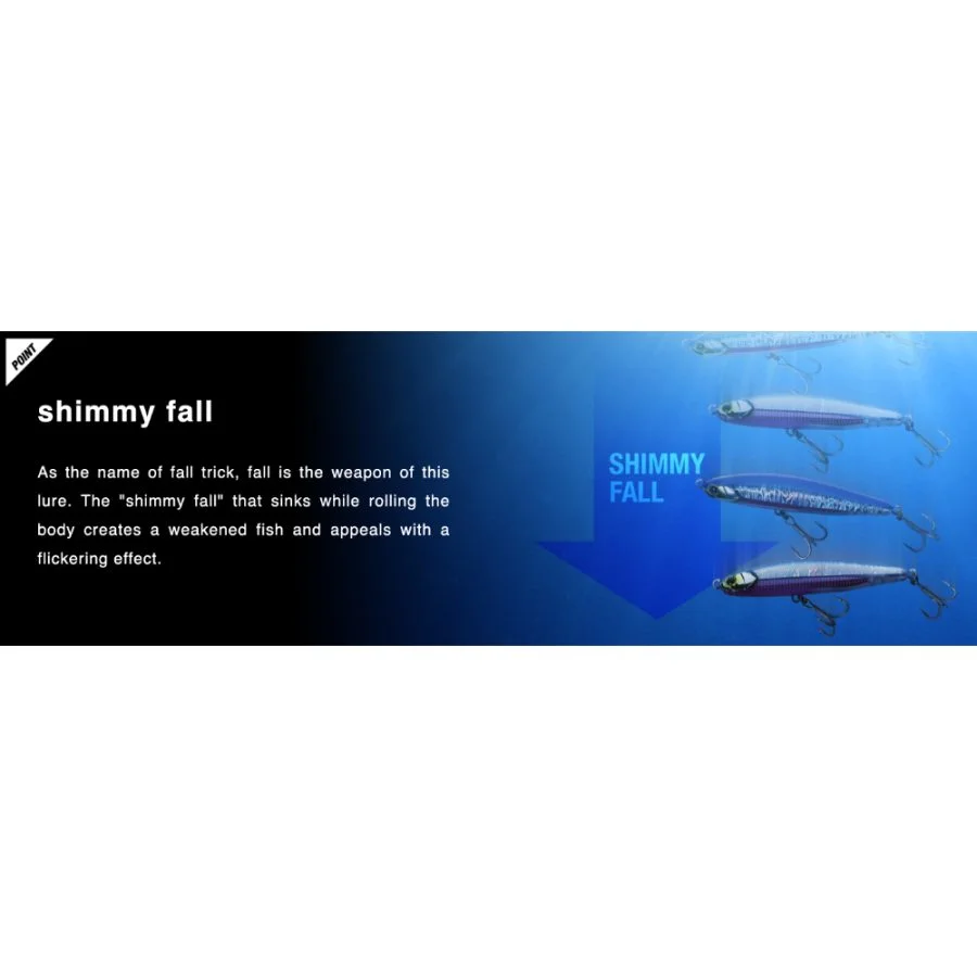Τεχνητό JACKALL BIGBACKER FALLTRICK 84, 27.7gr , 84mm - Image 6