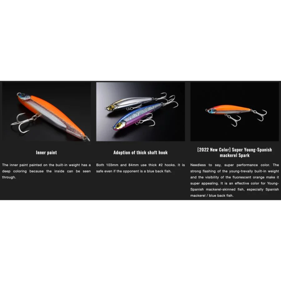 Τεχνητό JACKALL BIGBACKER FALLTRICK 84, 27.7gr , 84mm - Image 5