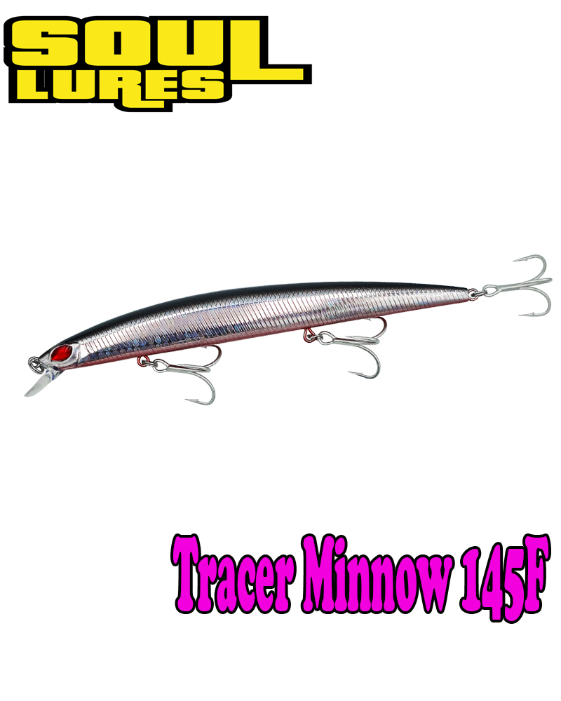 Soul Lures Tracer Minnow 145F - bg