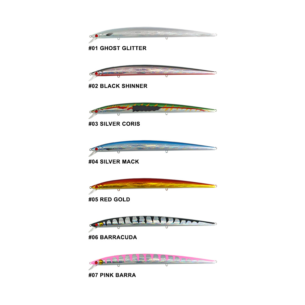 Soul Lures X-Range 210S – Sinking Minnow 210mm / 38gr για Μεγάλα Αρπακτικά - Image 8