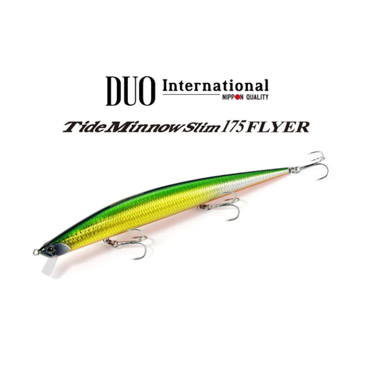 Duo Tide Minnow Slim 175 Flyer - EMERALD GLEAM ADA0495