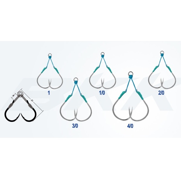 BKK Gaff-R Light Slow Fall Assist Hook M - Image 3