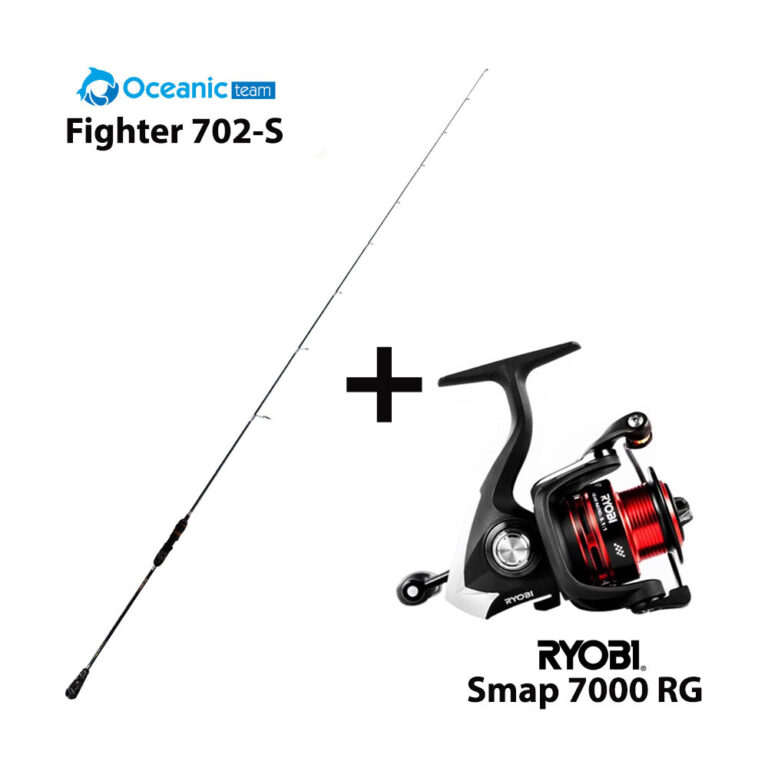 Combo Boat Oceanic Team Fighter 702-S + Ryobi Smap 7000 RG