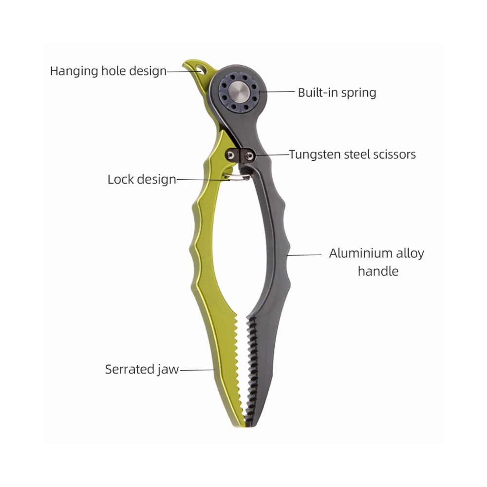 Atisen Aluminium Fish Grip M-114 – Γκριπ Αλουμινίου - Image 2