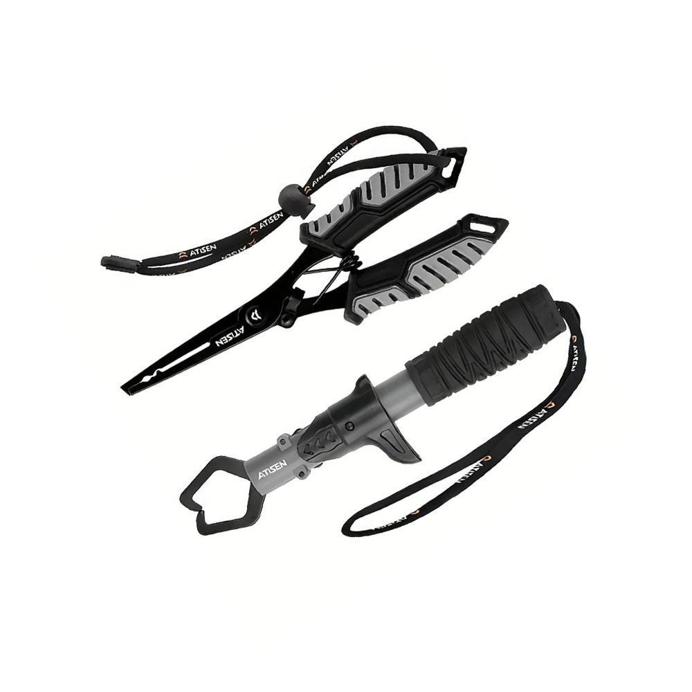 Atisen Lip Grip & Fishing Plier Set A-21 – Σετ Γκριπ & Πένσα - bg