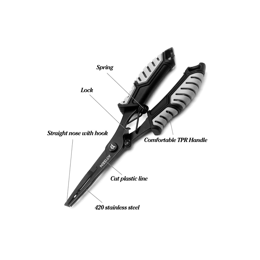 Atisen Lip Grip & Fishing Plier Set A-21 – Σετ Γκριπ & Πένσα - Image 3