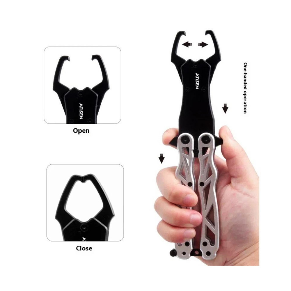 Atisen Folding Lip Grip FG-01 – Γκριπ “Πεταλούδα” - Image 3