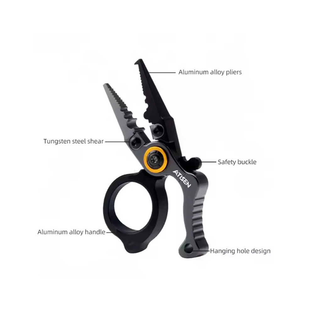 Atisen Mini Split Ring Plier with Cutter FP-929 – Πενσάκι Για Κρικάκια - Image 3