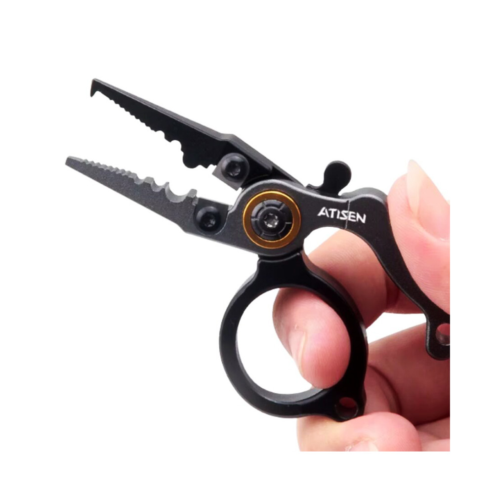 Atisen Mini Split Ring Plier with Cutter FP-929 – Πενσάκι Για Κρικάκια - Image 4