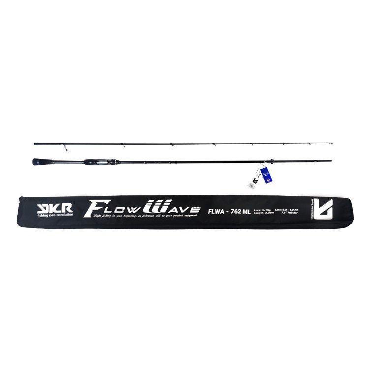 YKR FlowWave Καλάμι Light Spinning 2.30m 3–15g