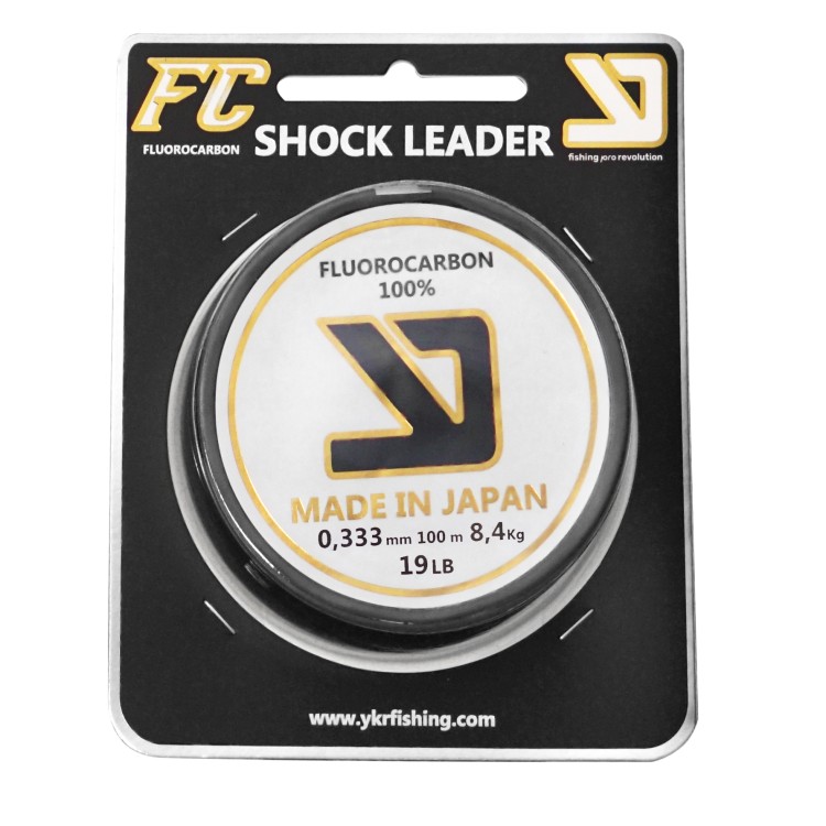 YKR FLUOROCARBON "FC SHOCK LEADER"100 MTRS YKR FLUOROCARBON "FC SHOCK LEADER"100 MTRS