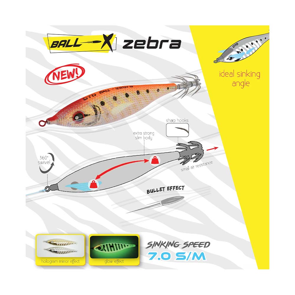 DTD Ball – X Zebra 3.0 - bg