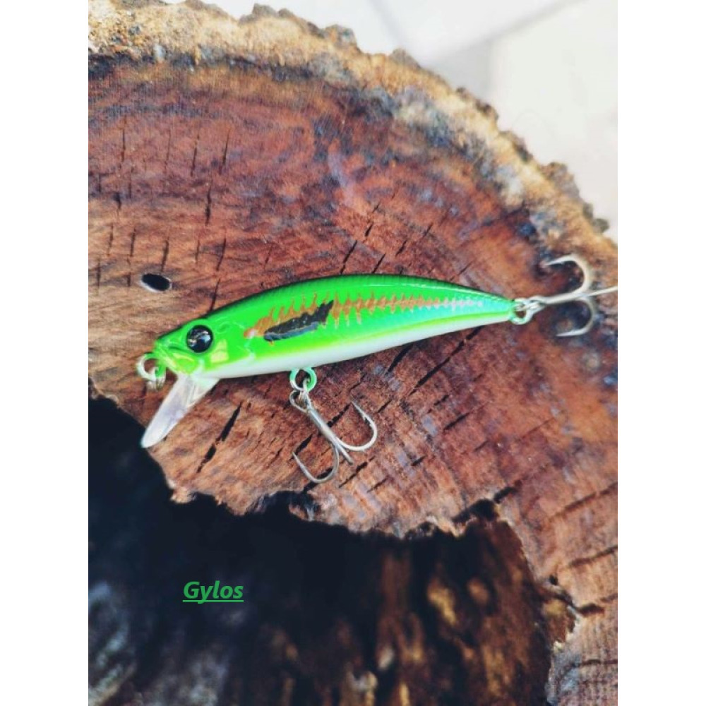 Τεχνητο TSURINOYA INTRUDER 51S 5,8gr Sinking Minnow GYLOS DW138 - bg