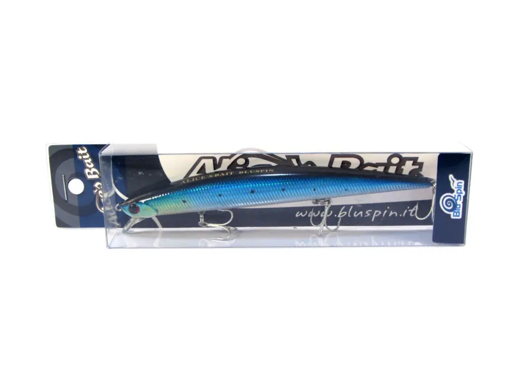 BluSpin Alice’s Bait 140S – Sinking Jerk Minnow