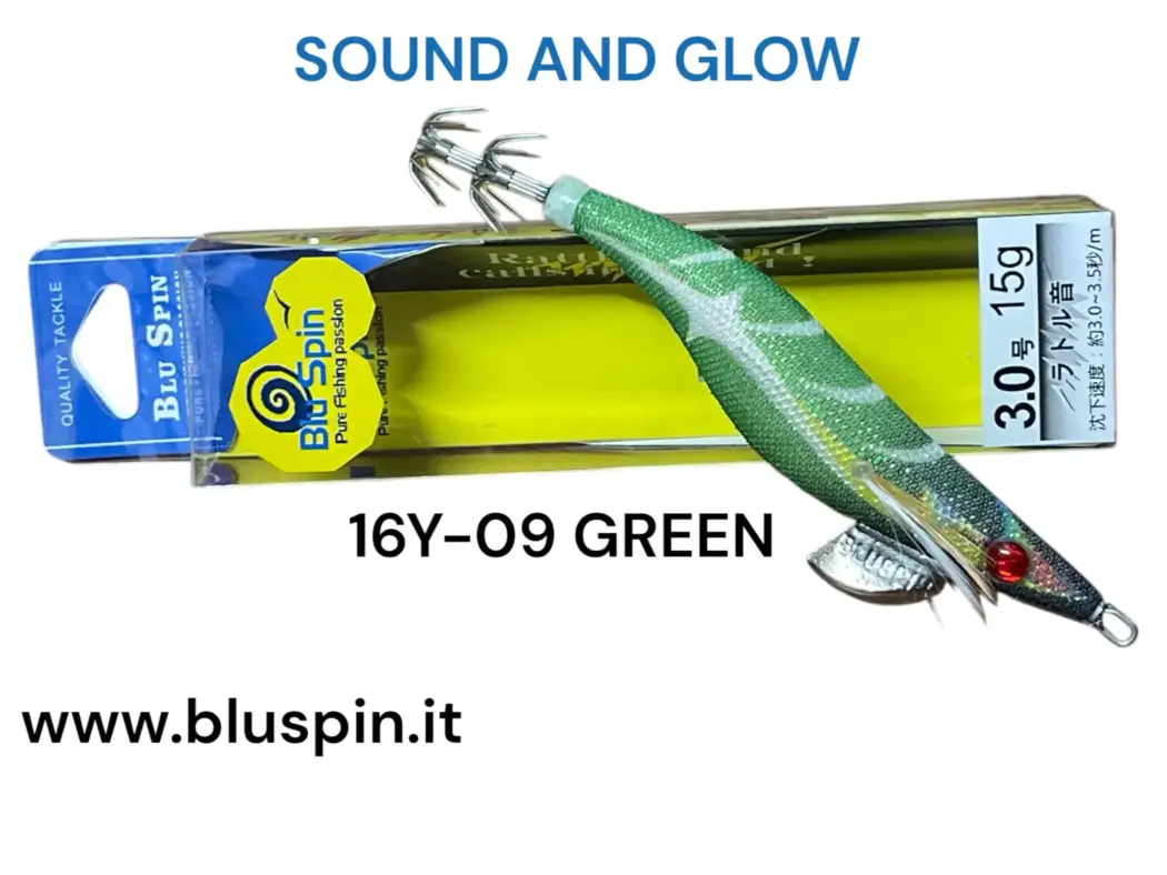 Bluspin Egi Search Rattle Glow 3.0 ~ 15g