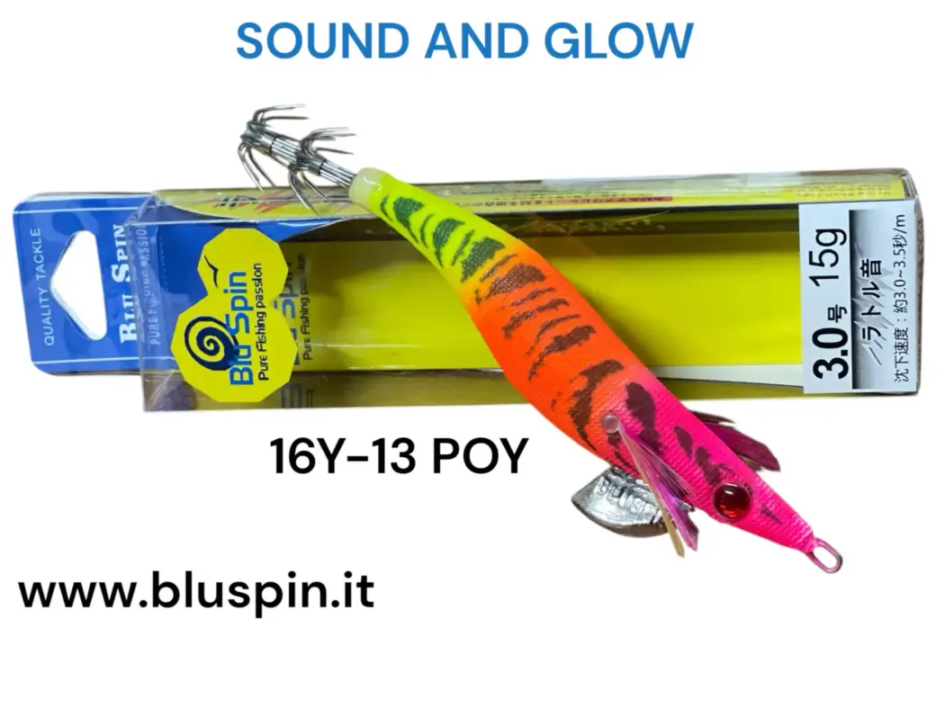Bluspin Egi Search Rattle Glow 3.0 ~ 15g