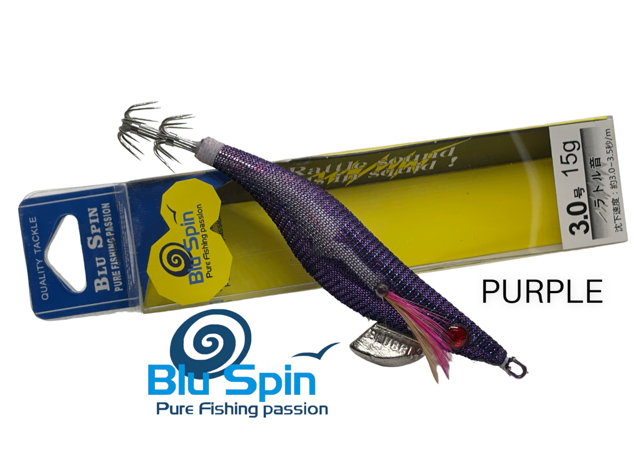 Bluspin Egi Search Rattle Glow 3.0 ~ 15g - Image 7