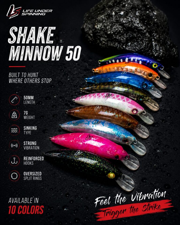 Shake minnow 50 Shake minnow 50