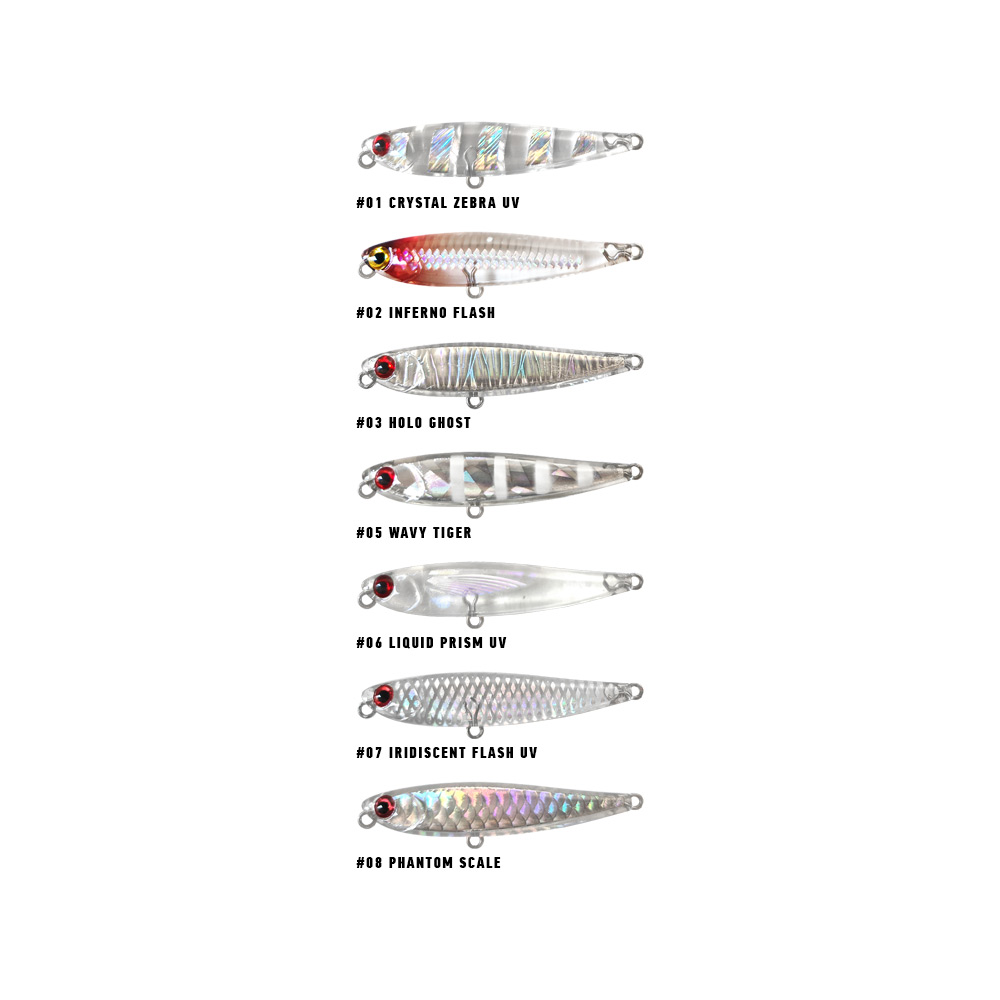 Soul Lures Ghostler Micro 50S – 5.5cm / 5gr Sinking Top Water LRF - bg