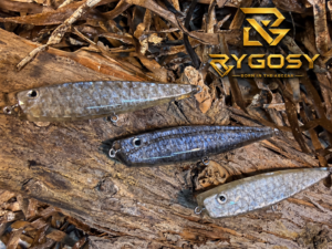 Slow Sinking Pencil Spinning RYGOSY Drift Premium Real Fish Skin