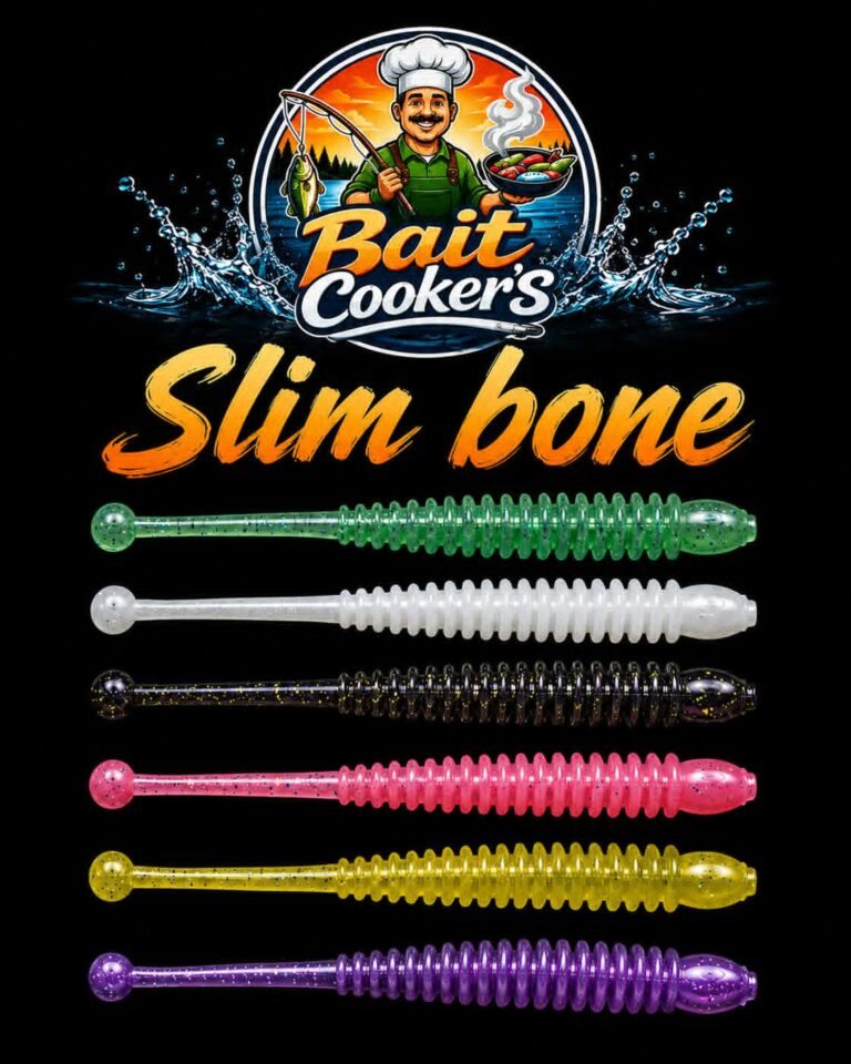 Σιλικόνη LRF Finesse BAIT COOKERS Slim Bone 7cm Ball Tail Σιλικόνη LRF Finesse BAIT COOKERS Slim Bone 7cm Ball Tail