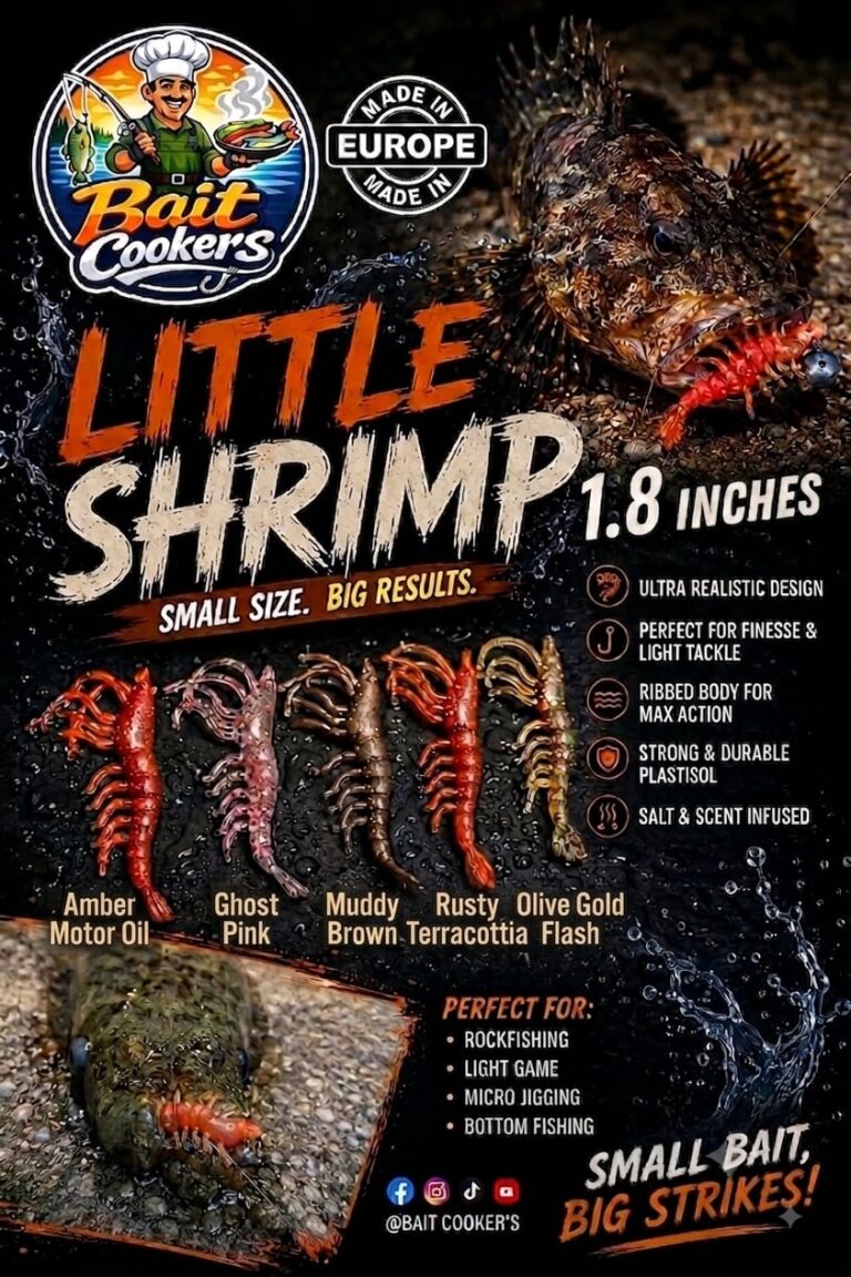 Σιλικόνη Γαρίδα LRF BAIT COOKERS Little Shrimp 1.8” Σιλικόνη Γαρίδα LRF BAIT COOKERS Little Shrimp 1.8”